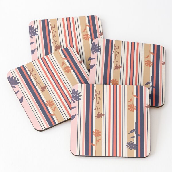 Item preview, FLORAL STRIPES POP designed and sold by BhavikaPareek.