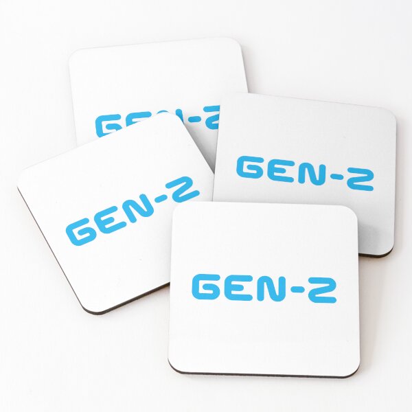 Item preview, GEN-Z / Gen Z / Generation Z (Blue Text) designed and sold by STUDIO-72.