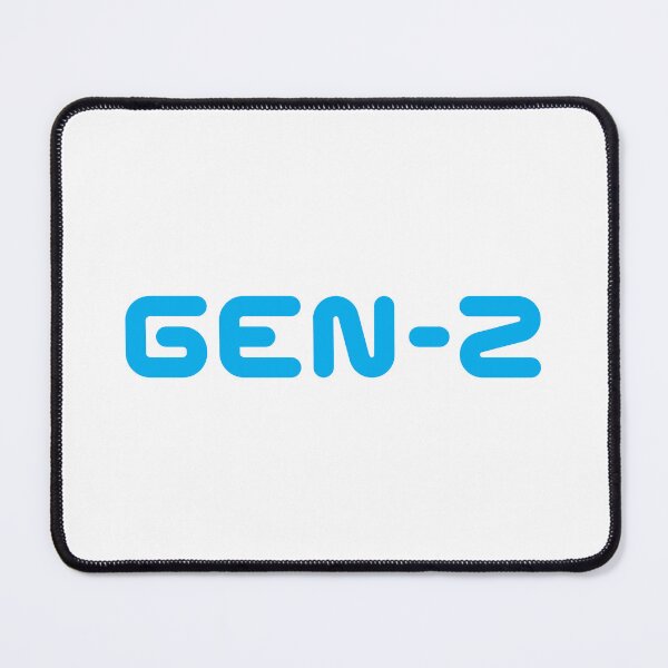 Item preview, GEN-Z / Gen Z / Generation Z (Blue Text) designed and sold by STUDIO-72.