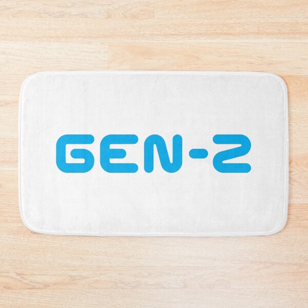 Item preview, GEN-Z / Gen Z / Generation Z (Blue Text) designed and sold by STUDIO-72.