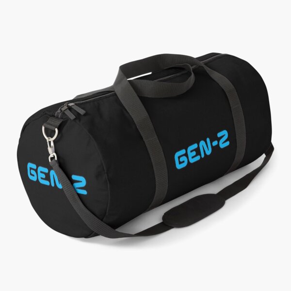 Item preview, GEN-Z / Gen Z / Generation Z (Blue Text on Black) designed and sold by STUDIO-72.
