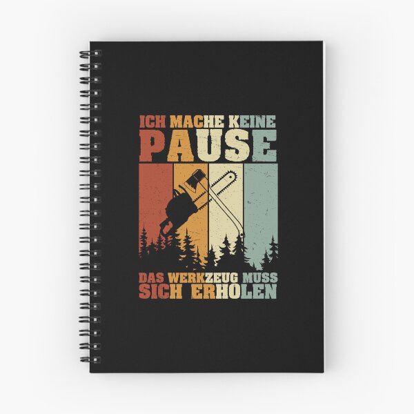 Item preview, Förster Keine Pause Werkzeug Muss Sich Erholen Lustig Retro designed and sold by StrongShirts.