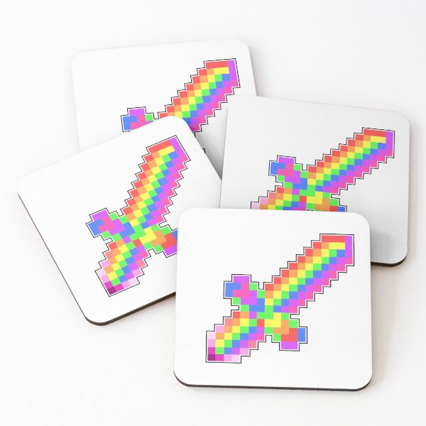 Item preview, Rainbow Pixel Sword  designed and sold by xToxicUnicornx.