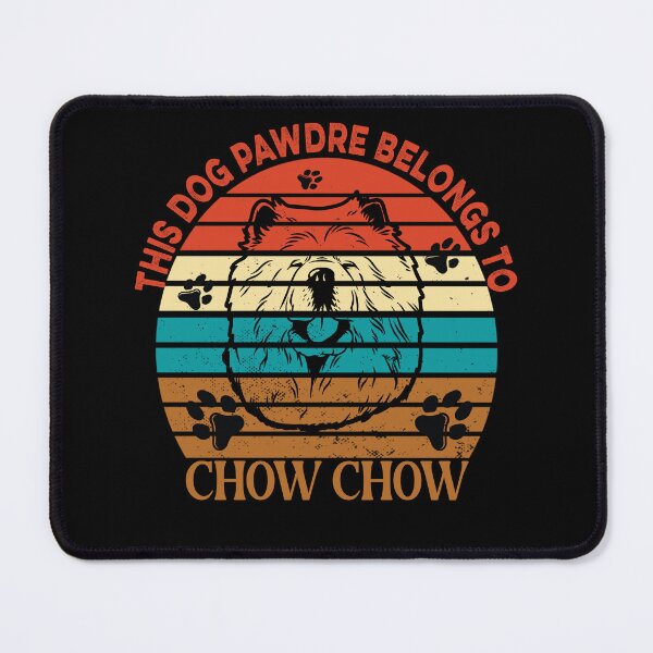 Item preview, Dog Pawdre Dad Chow Chow Puppy Owner Vintage designed and sold by Cuddlythopia.