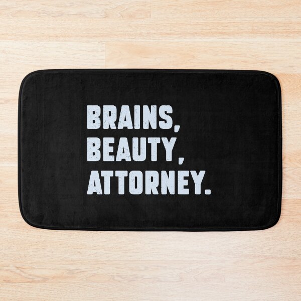 Item preview, Brains Beauty Future Attorney For A Law Student Trial Lover designed and sold by StrongShirts.