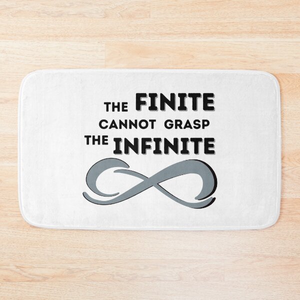 Item preview, The finite cannot grasp the infinite. designed and sold by Sarocha Kaewsanod.