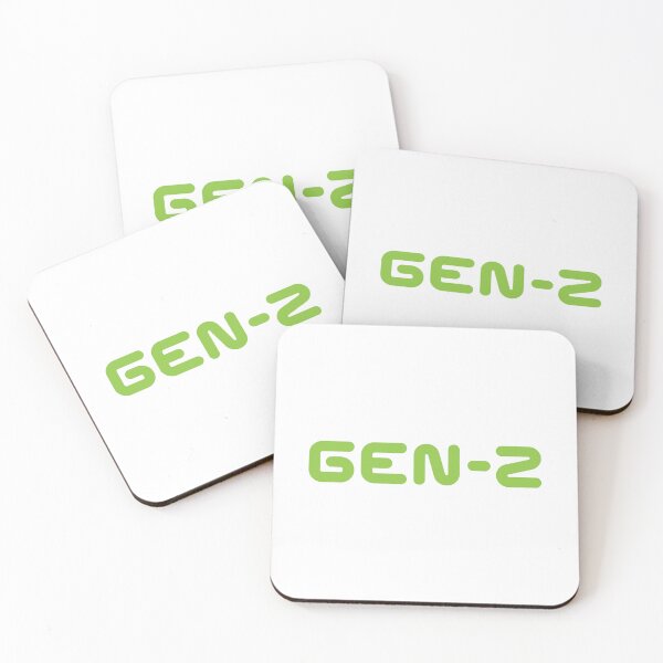 Item preview, GEN-Z / Gen Z / Generation Z (Green Text) designed and sold by STUDIO-72.