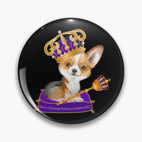 Item preview, Corgi Celebrating Queen Elizabeth's Platinum Jubilee 2022 designed and sold by Paulele.