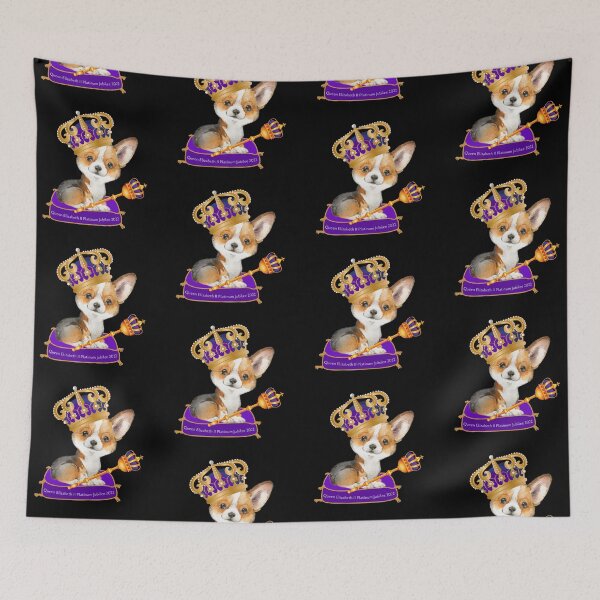 Item preview, Corgi Celebrating Queen Elizabeth's Platinum Jubilee 2022 designed and sold by Paulele.