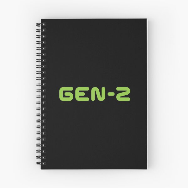 Artikelvorschau, GEN-Z / Gen Z / Generation Z (Grüner Text auf Schwarz) entworfen und verkauft von STUDIO-72.