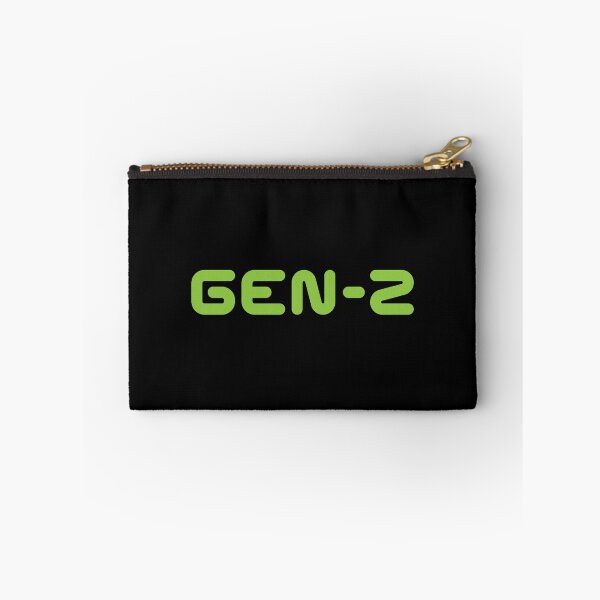 Item preview, GEN-Z / Gen Z / Generation Z (Gree Text on Black) designed and sold by STUDIO-72.