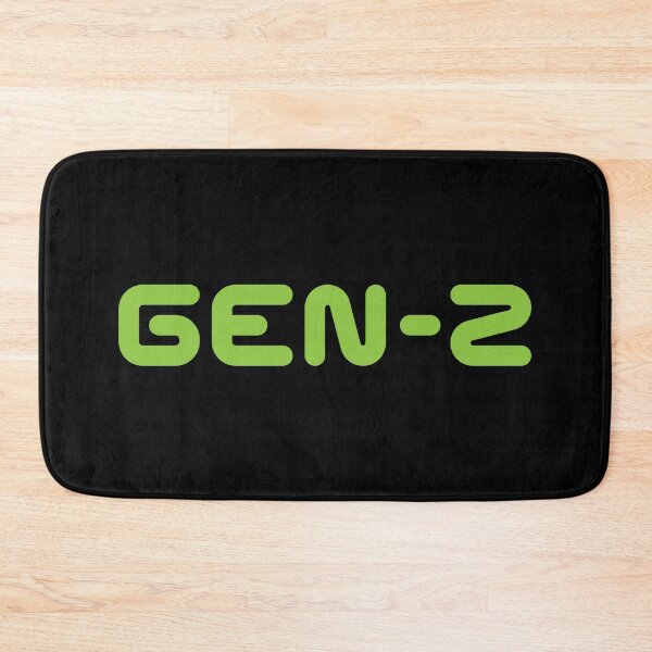 Item preview, GEN-Z / Gen Z / Generation Z (Gree Text on Black) designed and sold by STUDIO-72.