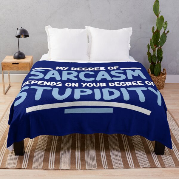 Item preview, My Degree Of Sarcasm Depends Sarcastic Humor Rude Comedy Very Funny designed and sold by JOHNSTORE5.