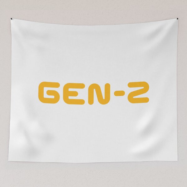 Item preview, GEN-Z / Gen Z / Generation Z (Orange Text) designed and sold by STUDIO-72.