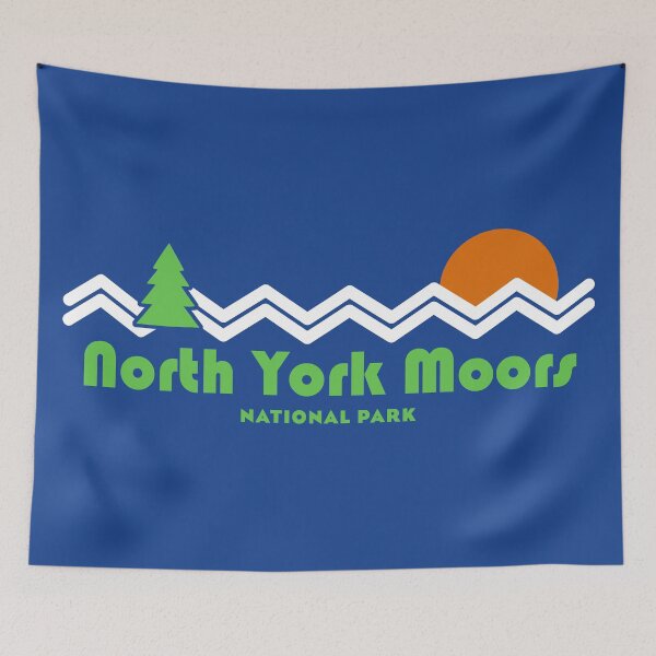 Item preview, North York Moors National Park Retro designed and sold by Esskay Designs.
