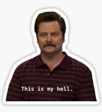 Ron Swanson Sticker