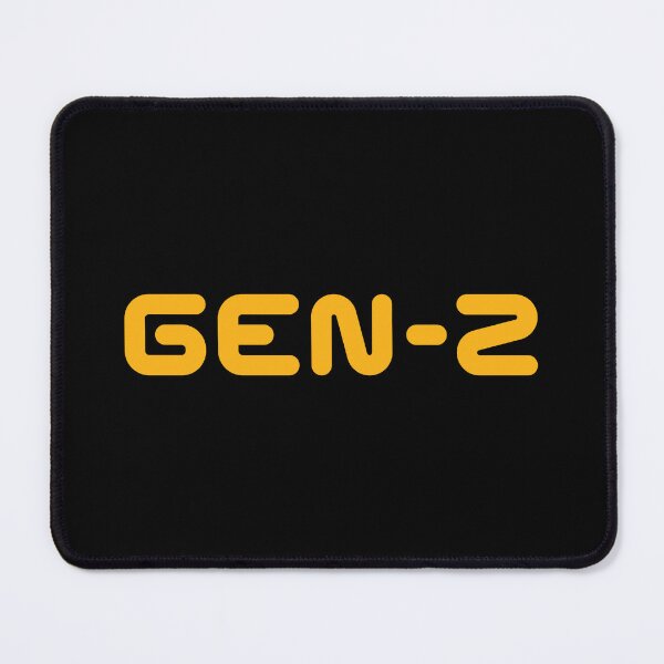 Item preview, GEN-Z / Gen Z / Generation Z (Orange Text on Black) designed and sold by STUDIO-72.