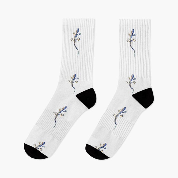 Item preview, Modernist Gaudi Barcelona Gecko in Blue and Gold designed and sold by Fibracreativa.