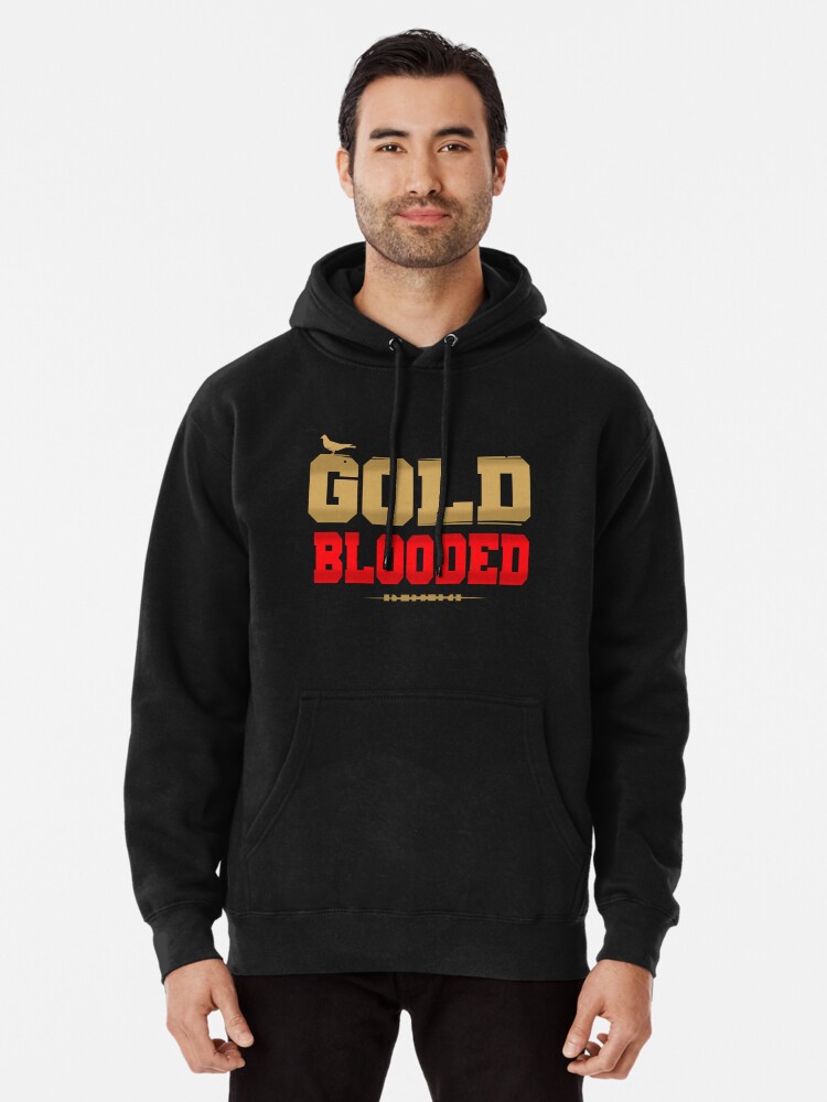 Gold cheap blooded hoodie