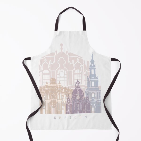 Item preview, DRESDEN SKYLINE POSTER PASTEL designed and sold by paulrommer.