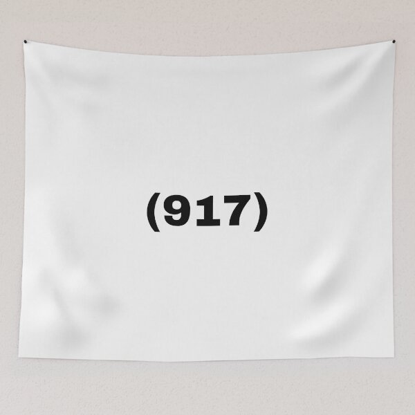 Item preview, NYC AREA CODE - 917 - five boroughs of New York City: The Bronx, Brooklyn, Manhattan, Queens, and Staten Island.  designed and sold by itsmemaytal.