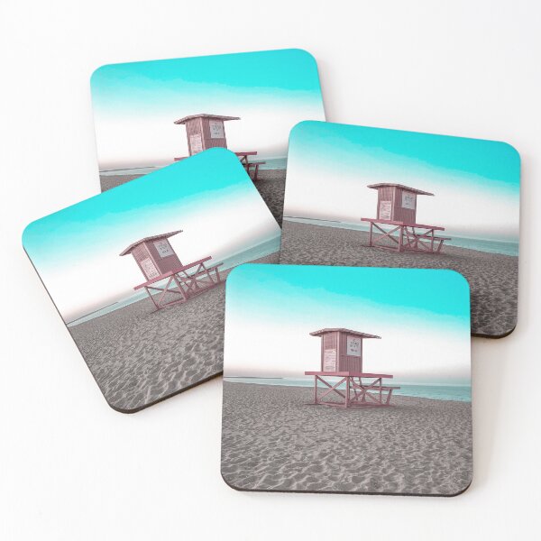 Item preview, Pink Beach Hut designed and sold by koovoxdogs.