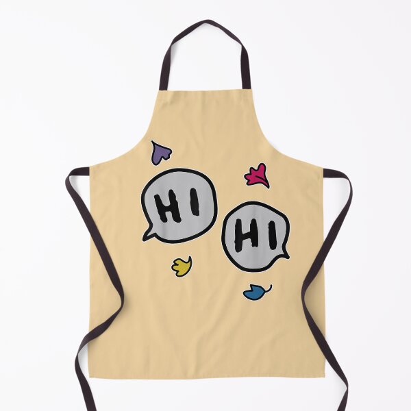 Item preview, Embroidered Hi Speech Bubble Chatting designed and sold by baby-boxing.