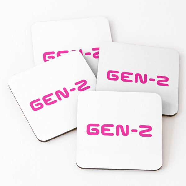 Item preview, GEN-Z / Gen Z / Generation Z (Pink Text) designed and sold by STUDIO-72.