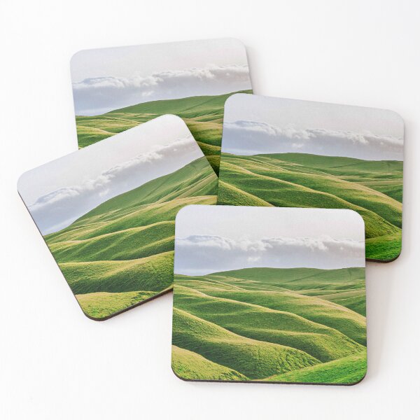 Item preview, Green Rolling Hills Photography - Cloudy Day  designed and sold by Tjokko-chan.