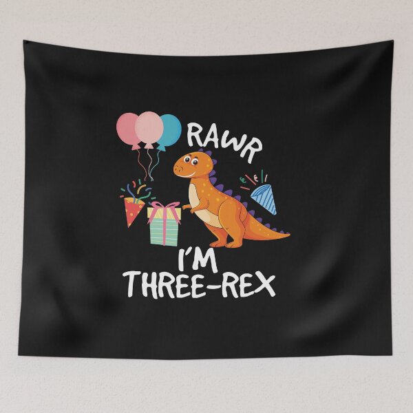 Item preview, Copy of Rawr I’M Three-rex designed and sold by beefrancky.