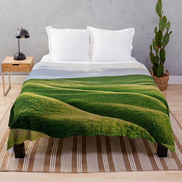 Item preview, Green Rolling Hills Photography - Cloudy Day designed and sold by Tjokko-chan.