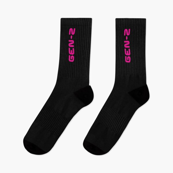 Item preview, GEN-Z / Gen Z / Generation Z (Pink Text on Black) designed and sold by STUDIO-72.