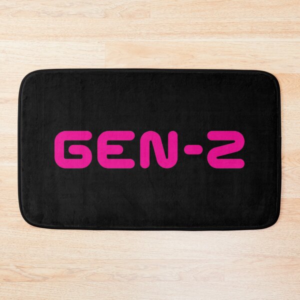Item preview, GEN-Z / Gen Z / Generation Z (Pink Text on Black) designed and sold by STUDIO-72.
