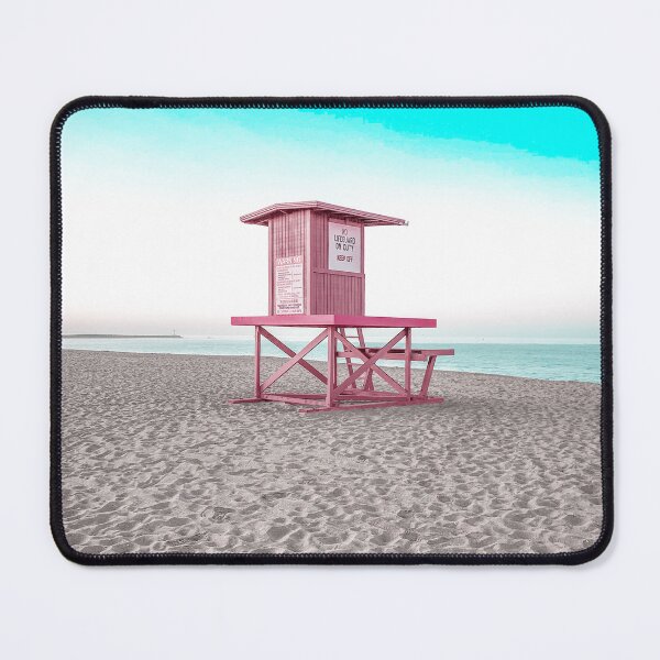 Item preview, Pink Beach Hut designed and sold by koovoxdogs.