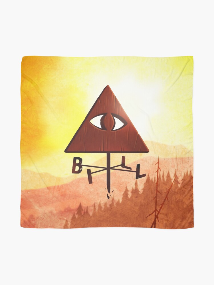 "Bill Cipher Gravity Falls Weathervane" Scarf for Sale by hocapontas
