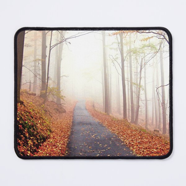 Item preview, Autumn Foggy, Mountain Road Photography  designed and sold by Tjokko-chan.