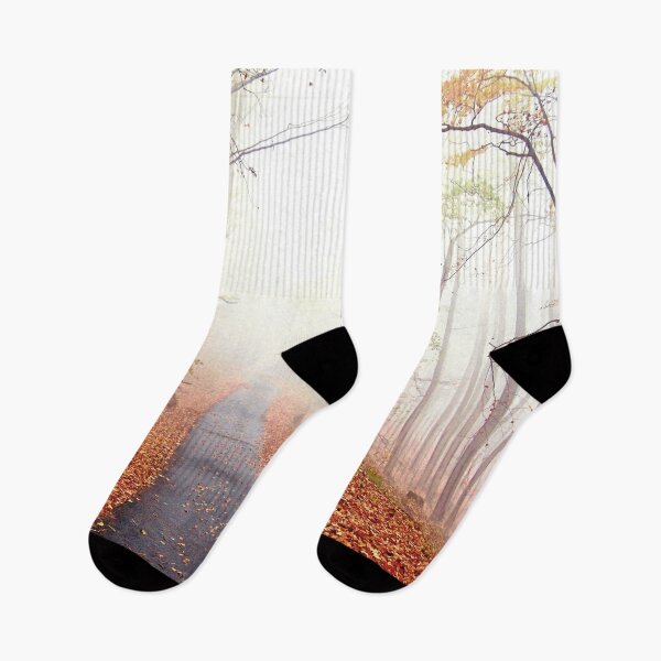 Item preview, Autumn Foggy, Mountain Road Photography  designed and sold by Tjokko-chan.