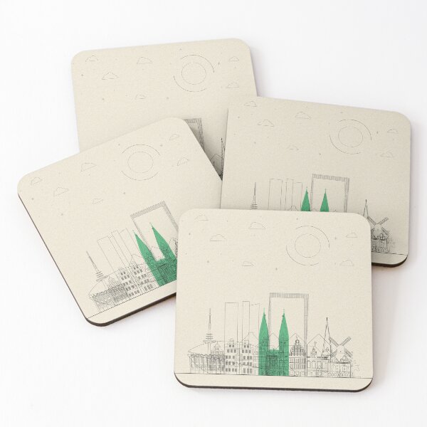 Item preview, Abstract City Posters: Bremen, Germany designed and sold by A Deniz Akerman.