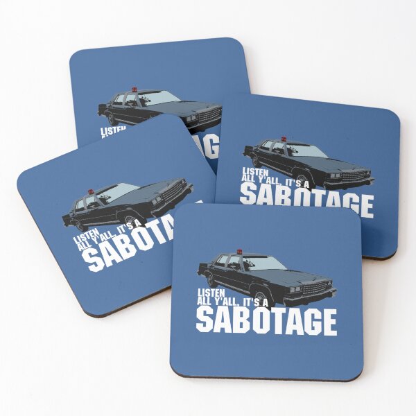 Item preview, Sabotage Beastie Boys Car designed and sold by PatchHut.