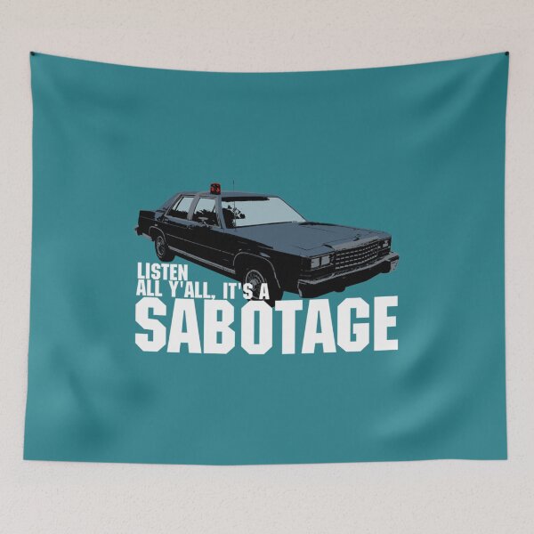 Item preview, Sabotage Beastie Boys Car designed and sold by PatchHut.