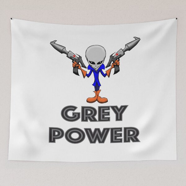 Item preview, Grey Power designed and sold by wickedcartoons.