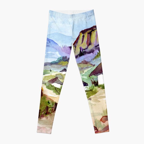 Zulu Huts Leggings