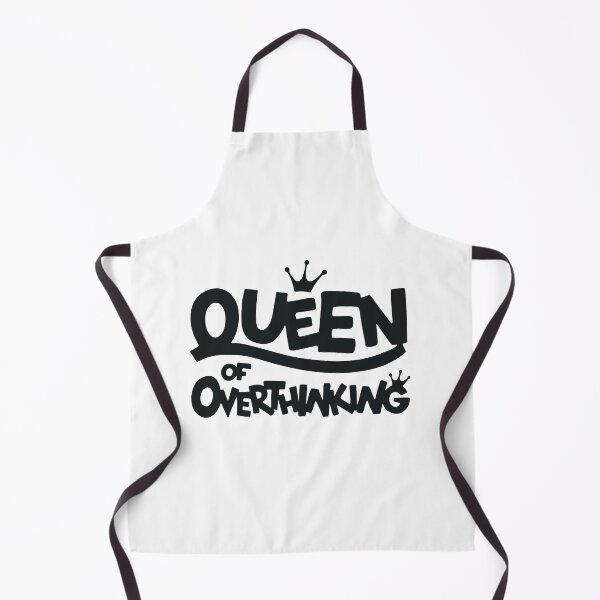 Item preview, Queen of overthinking designed and sold by Zagach Letters.
