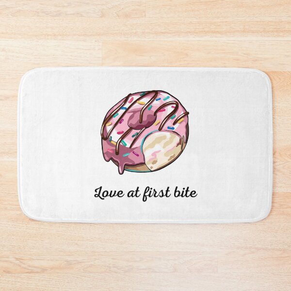 Item preview, Love at first bite  - Doughnut designed and sold by DoodlesnPoodles.