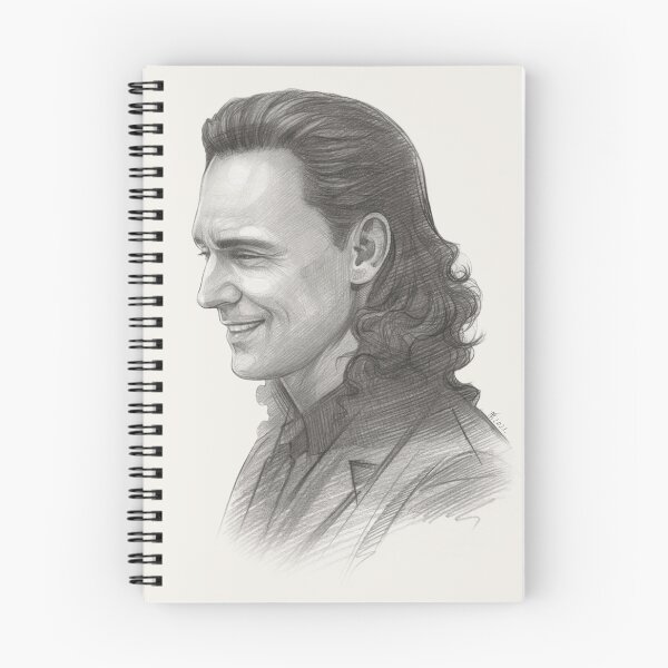 Artikelvorschau, Tom Hiddleston, Bleistift KUNST entworfen und verkauft von TendaLee.