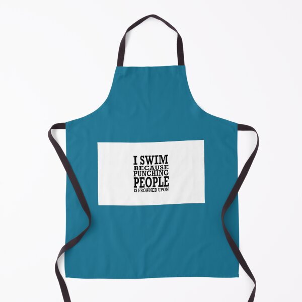 Item preview, I swim because punching people is frowned upon Mug designed and sold by CubachaNeshi.