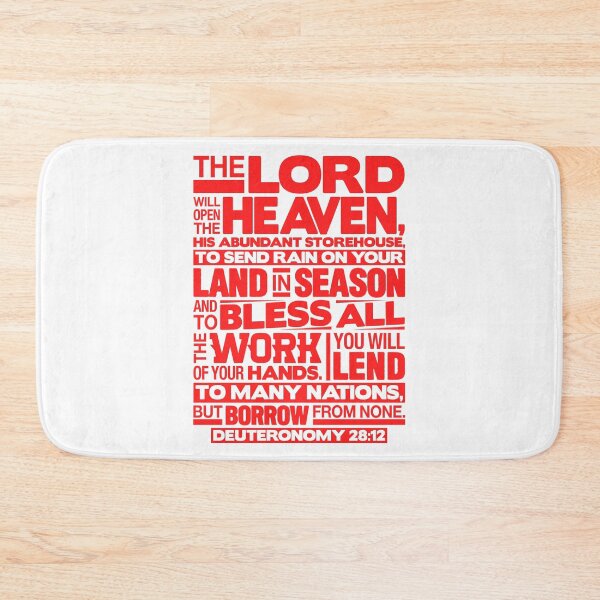 Item preview, Deuteronomy 28:12 You Will Lend To Many Nations designed and sold by plushism.