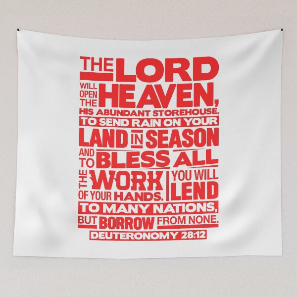 Item preview, Deuteronomy 28:12 You Will Lend To Many Nations designed and sold by plushism.