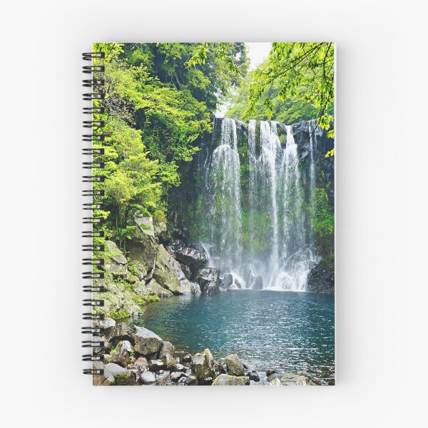 Item preview, Cheonjiyeon waterfall in the Jeju island, Korea Photography  designed and sold by Tjokko-chan.