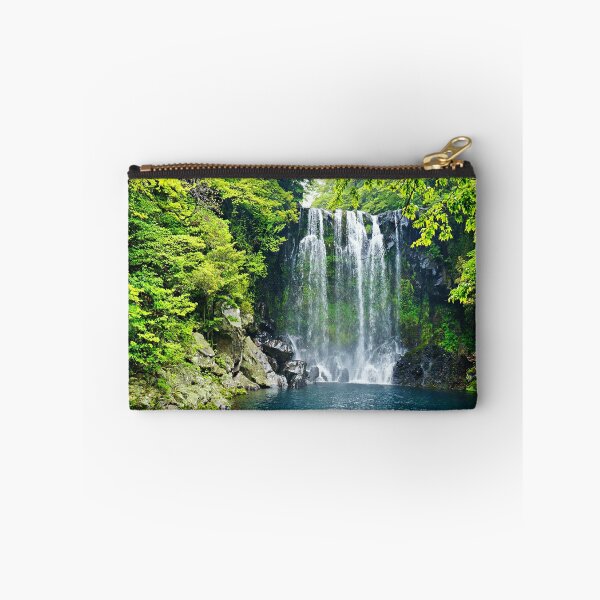 Item preview, Cheonjiyeon waterfall in the Jeju island, Korea Photography  designed and sold by Tjokko-chan.